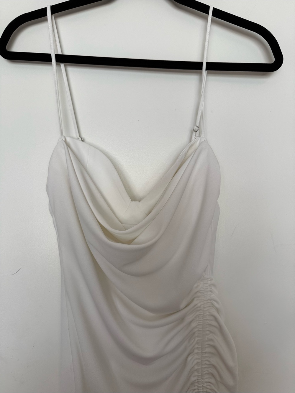 Zara Bodycon White Bustier Maxi Dress - Picture 3 of 5